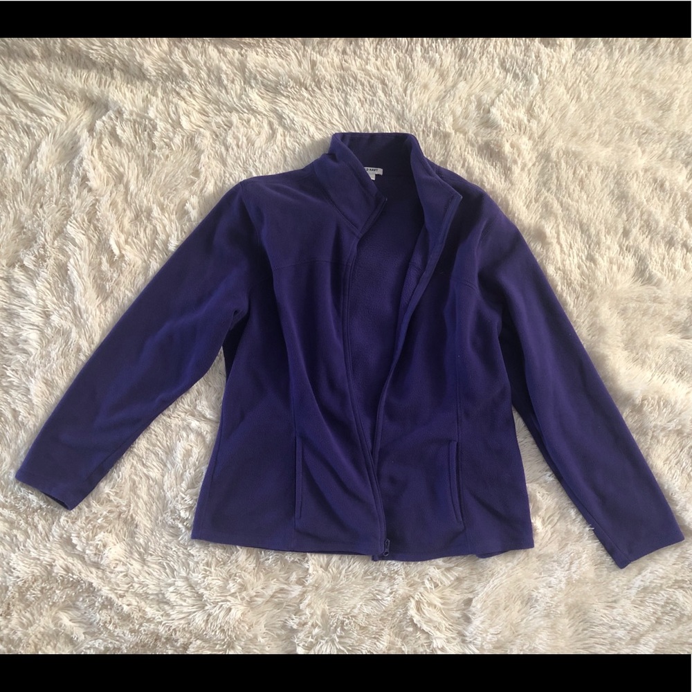 Women’s old navy fleece jacket